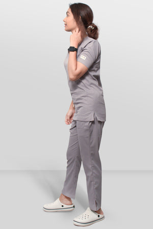 Women Premium Scrub (Grey)